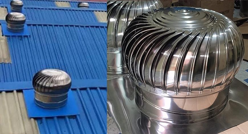 Cyclone Roof Ventilator (Wind Driven) 